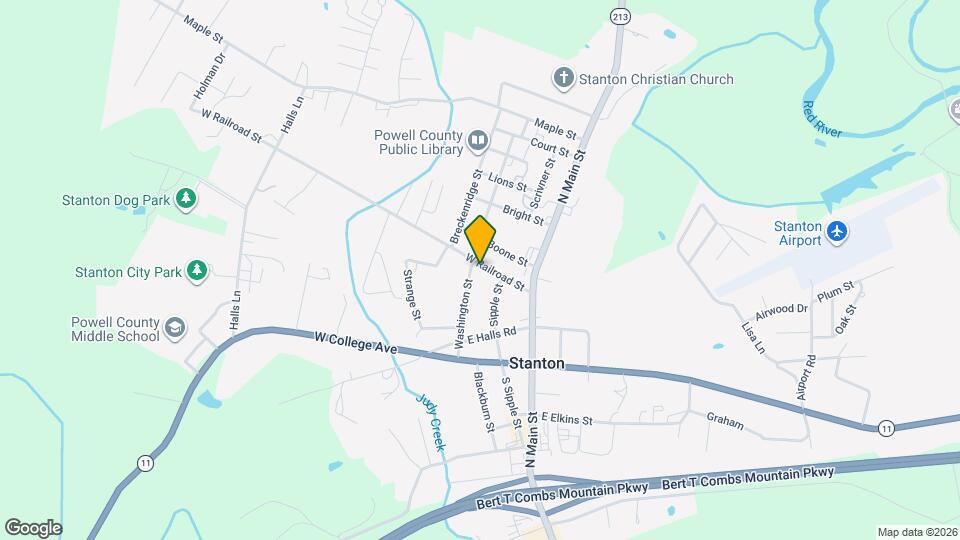 212 Washington St Map and Location Details