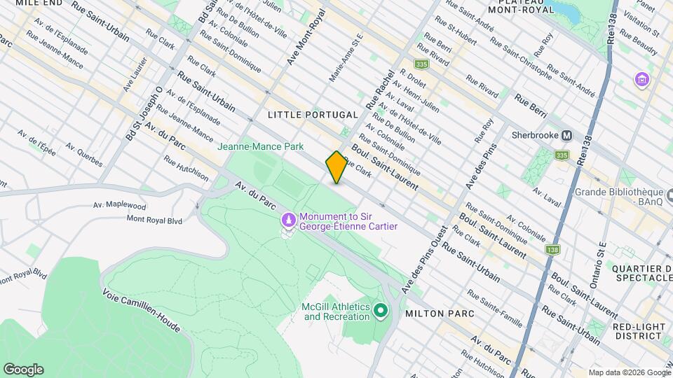 4137-4141 De L'esplanade Av Map and Location Details