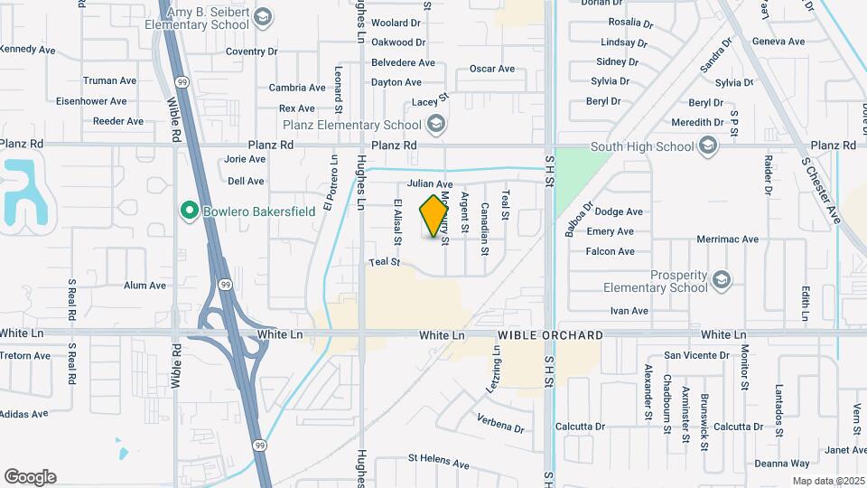 2105 Vincent Ave Map and Location Details