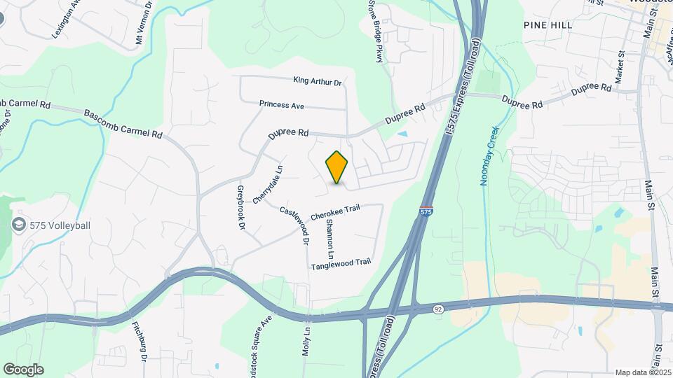127 Lexington Parke Dr Map and Location Details