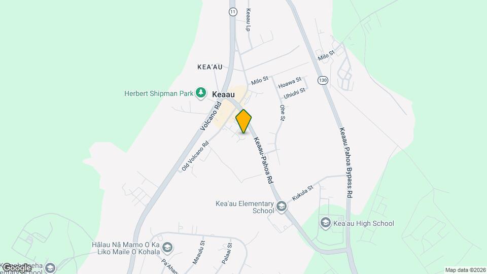 Weinberg Kea'au Elderly Housing Map and Location Details