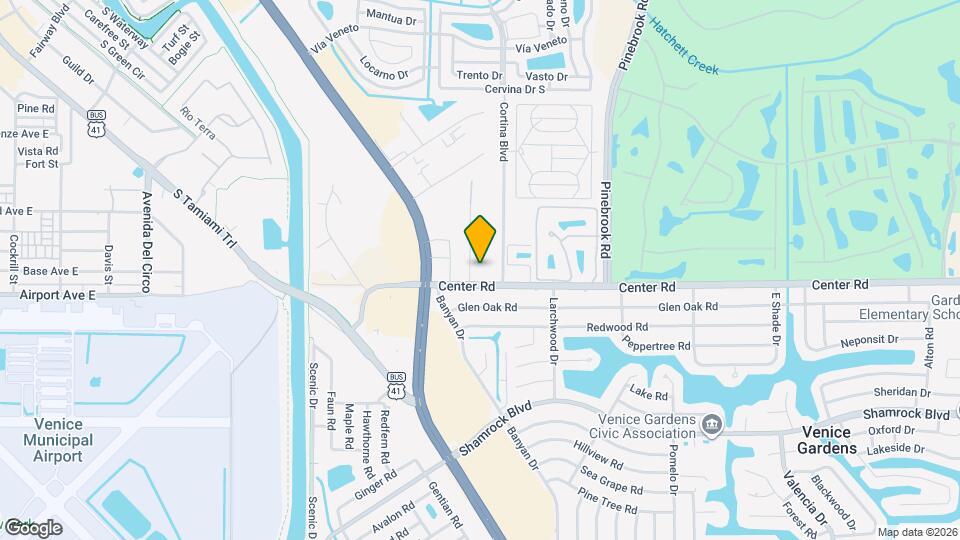 201 Center Rd Map and Location Details