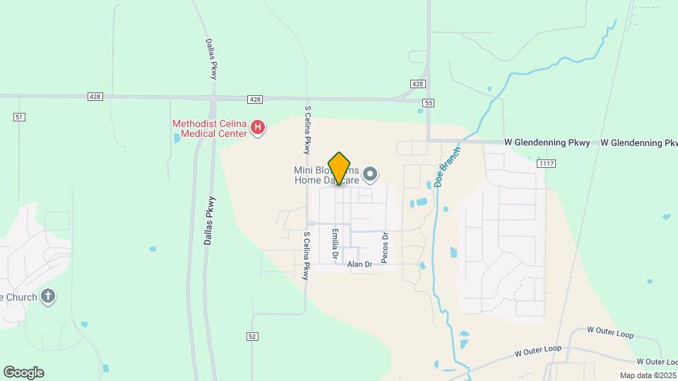 1700 Emilia Dr Map and Location Details