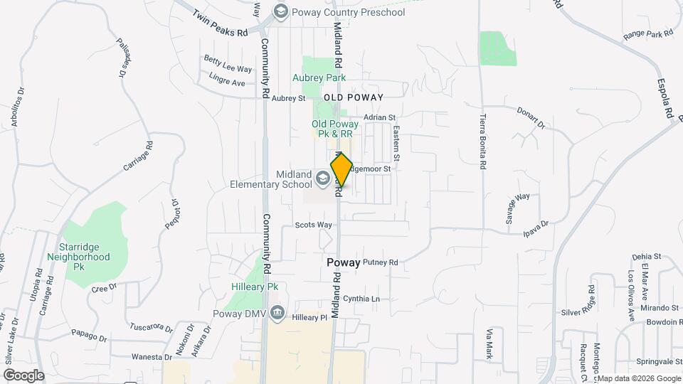 13927 Midland Rd Mapa y Detalles de la Ubicación