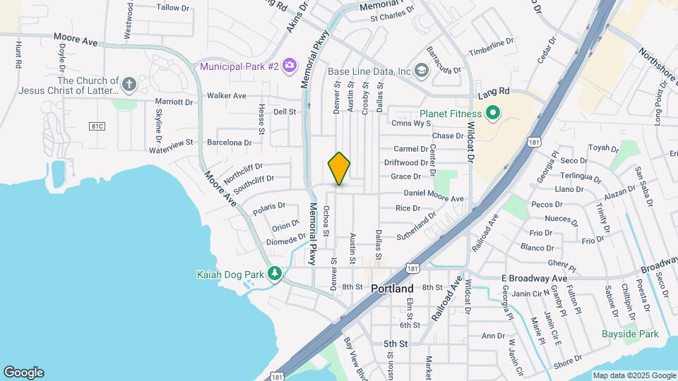 1218 Denver St Map and Location Details