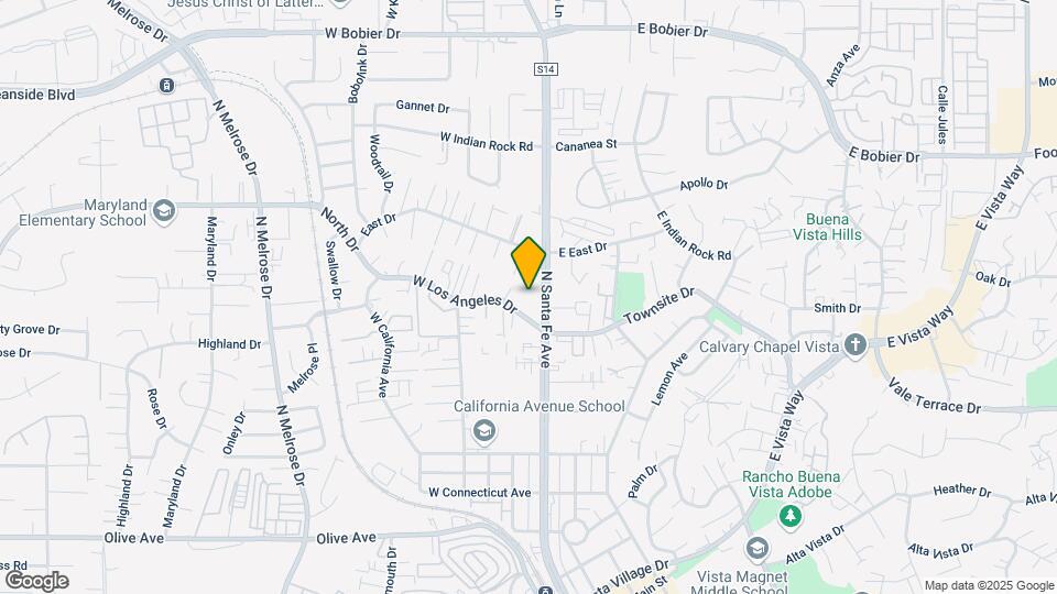 Las Casitas Apartments Map and Location Details