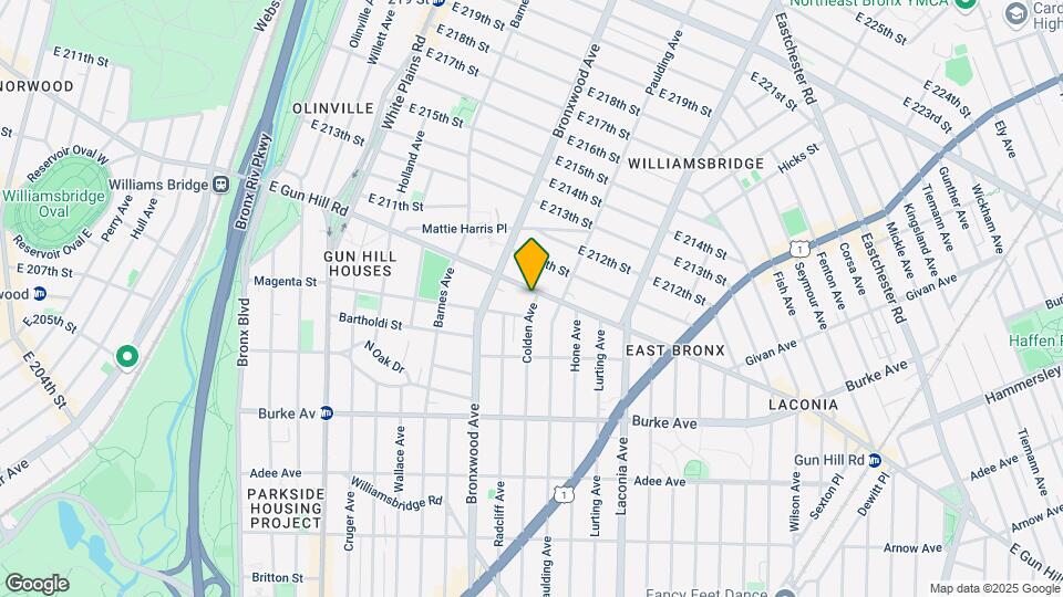 3415 Colden Ave Mapa y Detalles de la Ubicación
