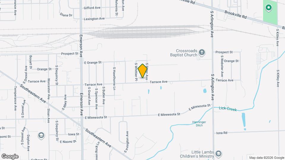 5474 Terrace Ave Map and Location Details