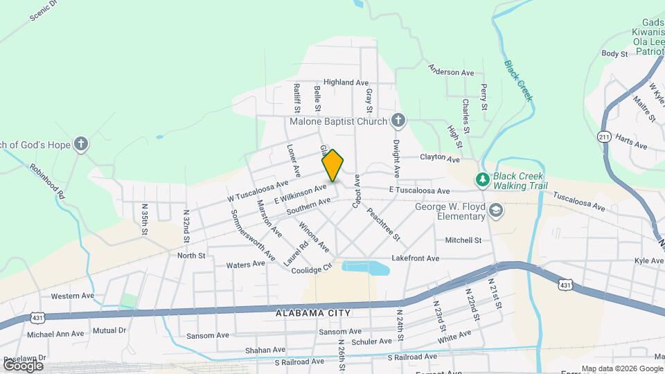 1 E Wilkinson Ave Map and Location Details