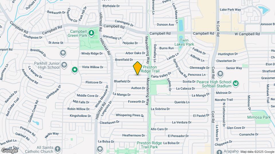 7404 Carta Valley Dr Map and Location Details