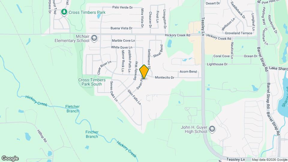 8401 Swan Park Dr Map and Location Details