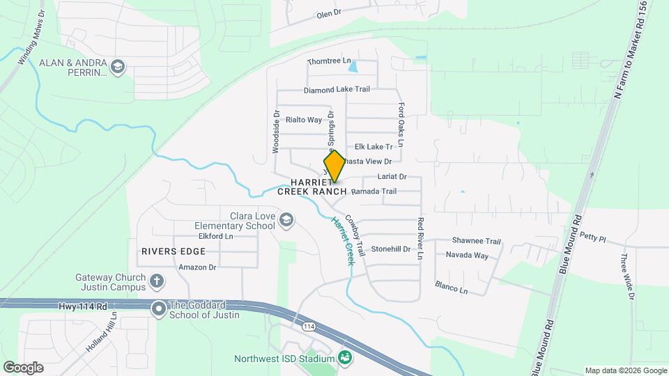 1808 Lariat Dr Mapa y Detalles de la Ubicación