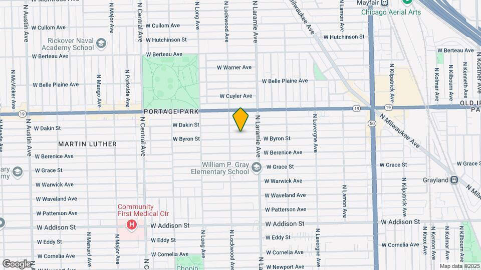 5236 W Byron St Mapa y Detalles de la Ubicación