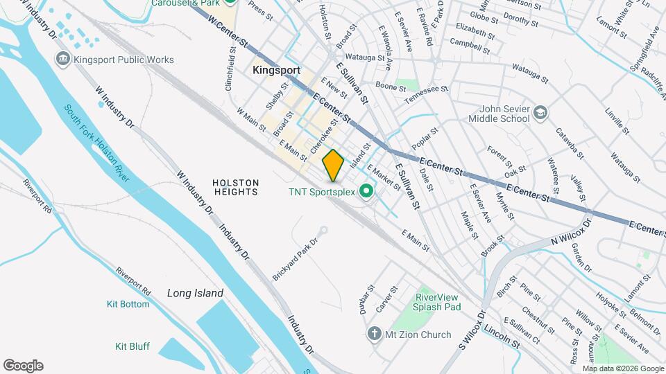 Kingsport Grocery Co. Building Map and Location Details