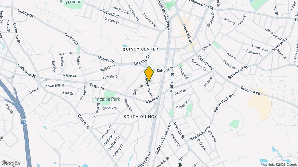 37 Quincy St Map and Location Details