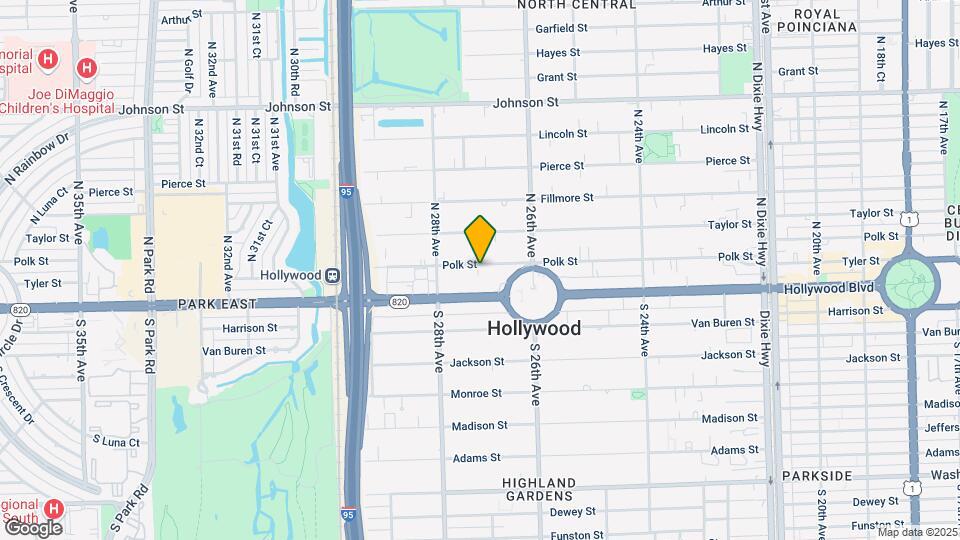 2704 Polk St Map and Location Details