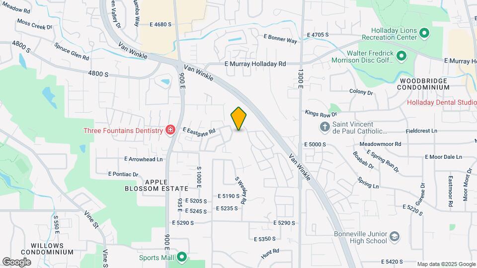 4963 Eastridge Ln Map and Location Details