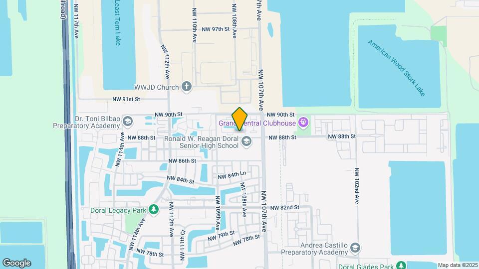 10800 NW 88th Terrace Map and Location Details