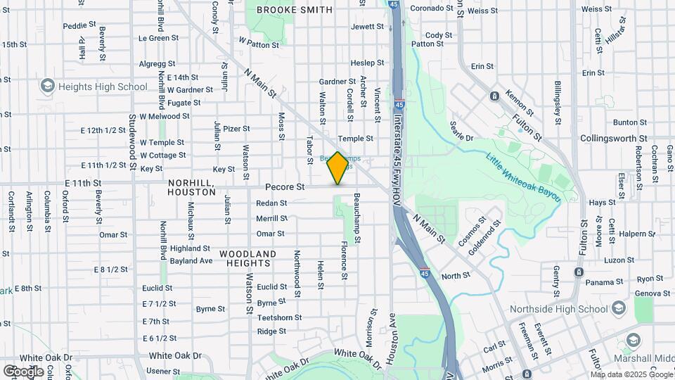 406 Pecore St Map and Location Details