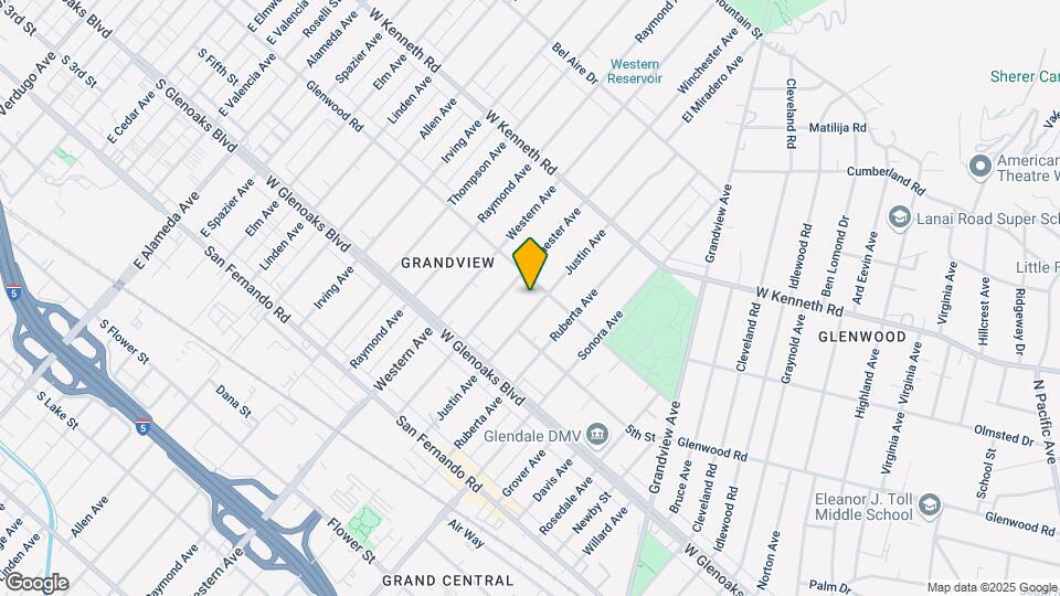 1173 Justin Ave Mapa y Detalles de la Ubicación