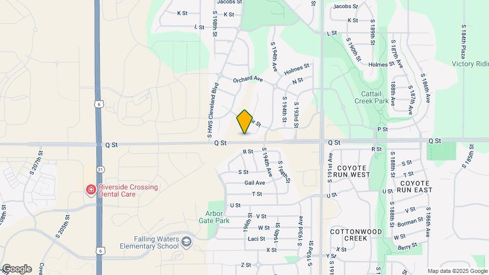 5135 S 195th Cir Map and Location Details