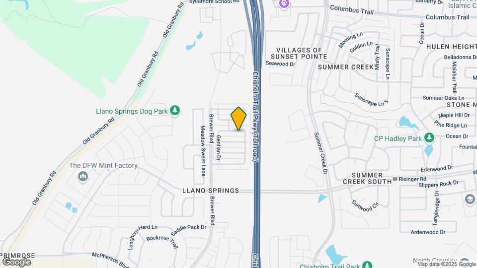 5817 Fir Tree Ln Map and Location Details