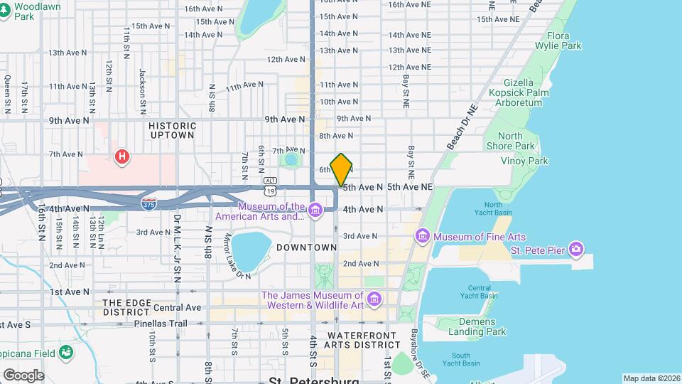 215 5th Ave N Map and Location Details