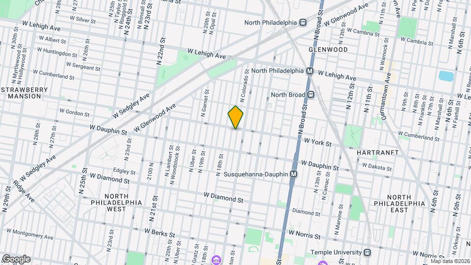 2356 N Colorado St Map and Location Details