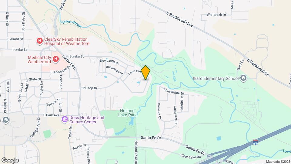 1625 Town Creek Cir Map and Location Details