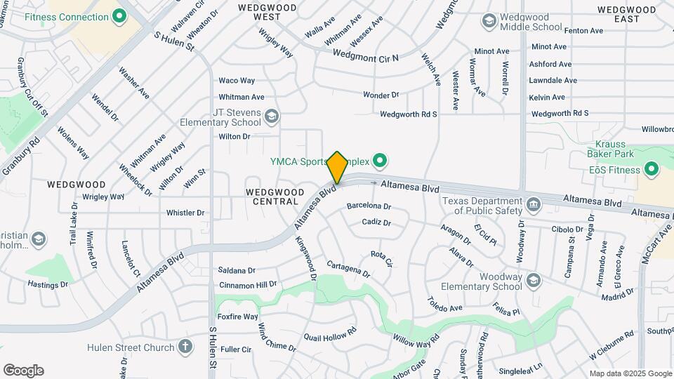 4349 Altamesa Blvd Map and Location Details