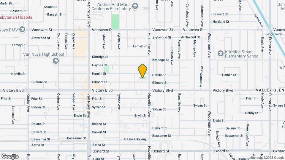 14129 Gilmore St Mapa y Detalles de la Ubicación