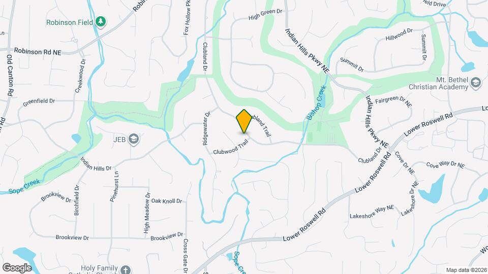 3740 Clubland Dr Map and Location Details