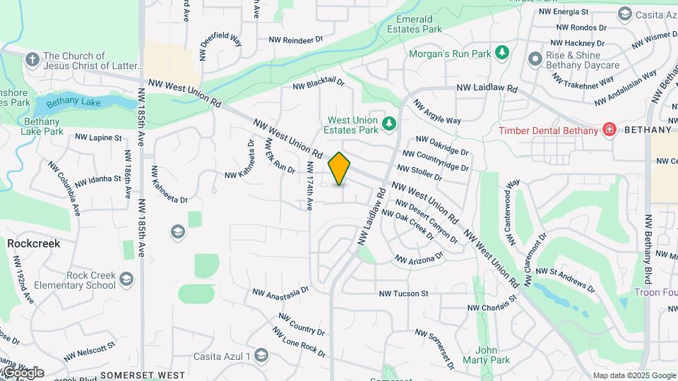 4661 NW Union Hills Terrace Map and Location Details