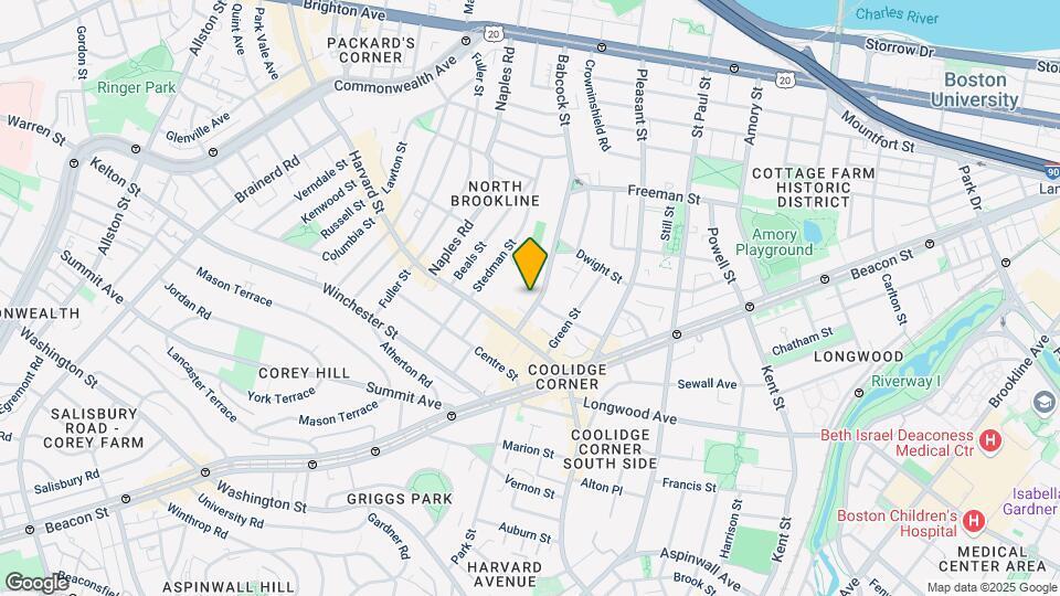 30 Babcock St, Unit 1 Map and Location Details