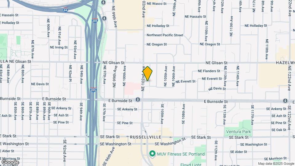 223 NE 103rd Ave Map and Location Details