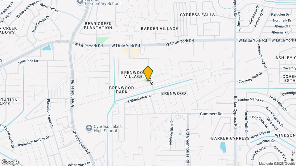 18710 Sandelford Dr Map and Location Details