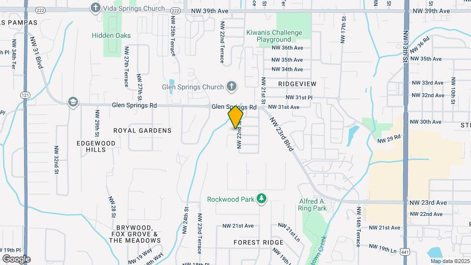 2204 NW 29th Ave Map and Location Details