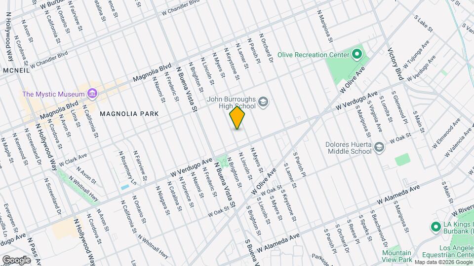 328 N Lincoln St Mapa y Detalles de la Ubicación