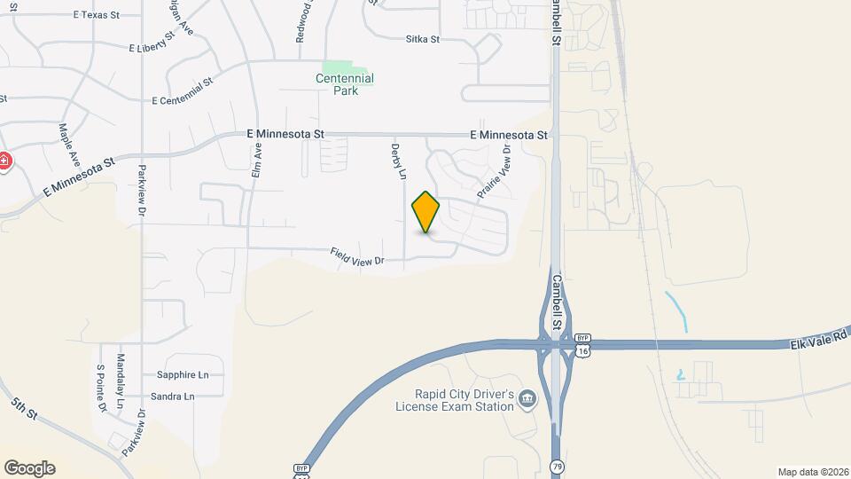 1121 Range View Cir Map and Location Details