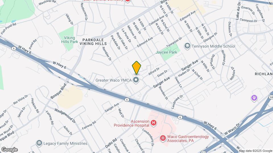 6915 Old Briarstown Dr Map and Location Details