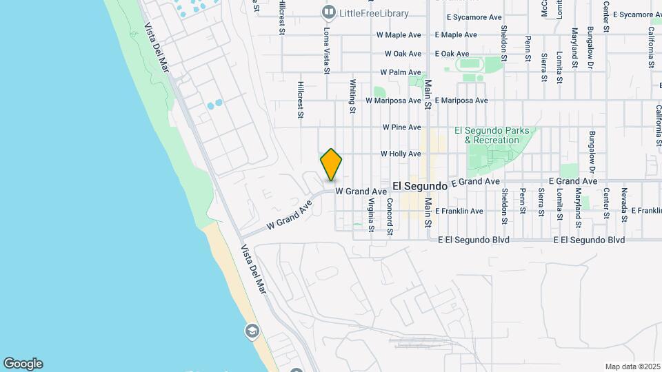 305 Loma Vista St. Mapa y Detalles de la Ubicación