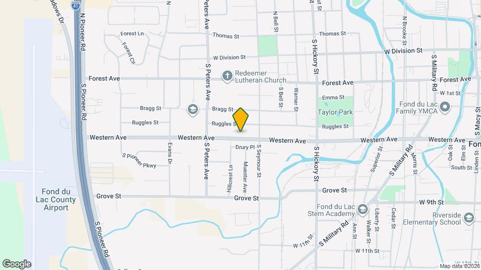 581 Western Ave Mapa y Detalles de la Ubicación