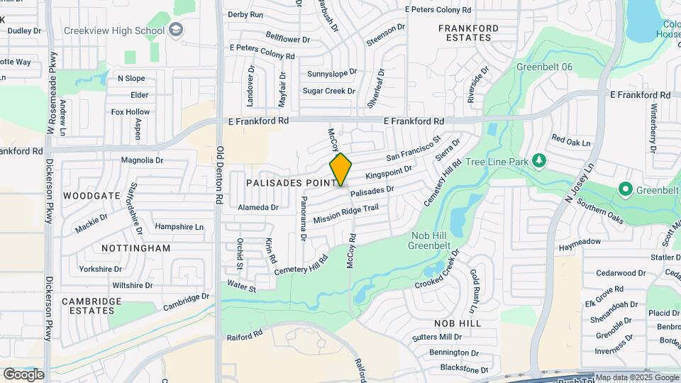1521 Palisades Dr Map and Location Details