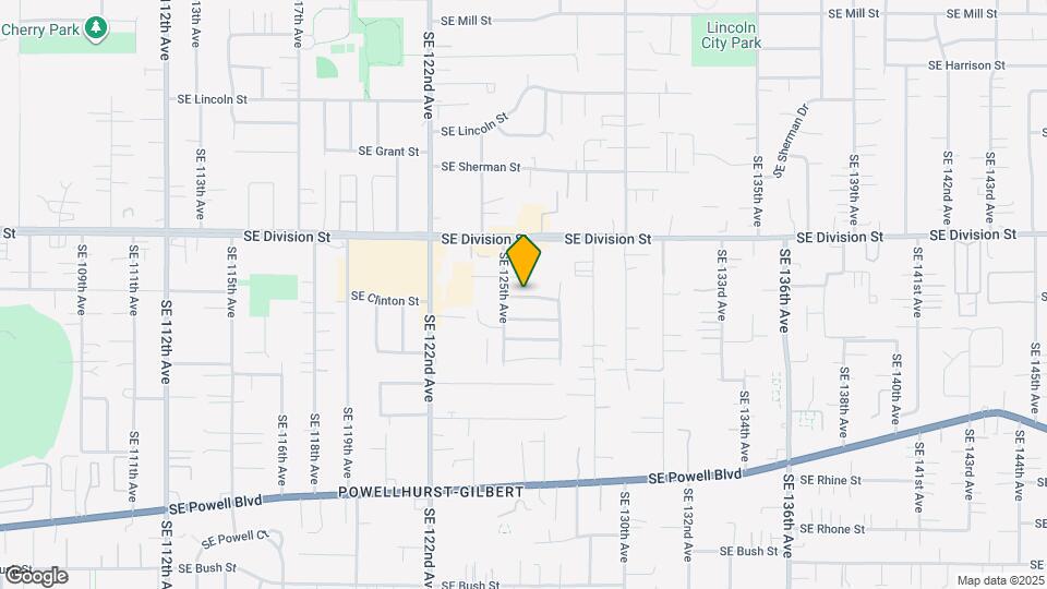 12545 SE Clinton Ct Map and Location Details