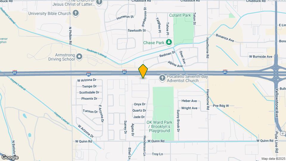1584 Dustin Cir Map and Location Details