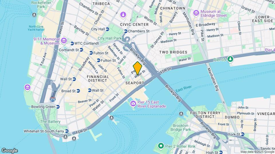 245 Water St Map and Location Details