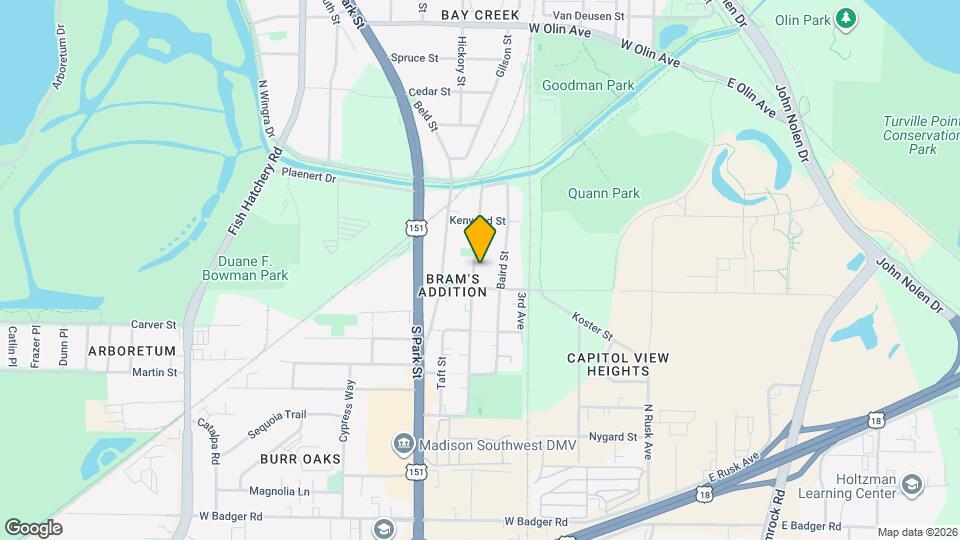 1853 Fisher St Mapa y Detalles de la Ubicación