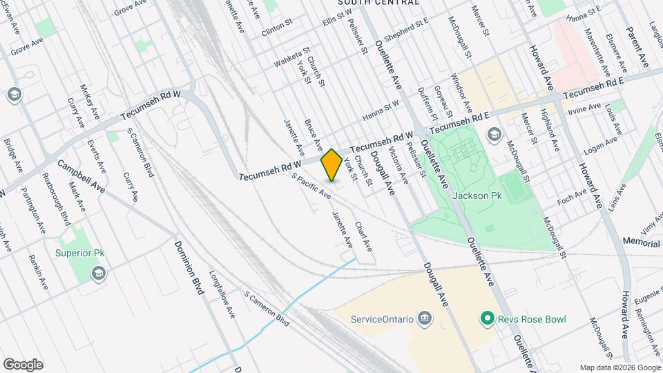 2169 Bruce Ave Map and Location Details