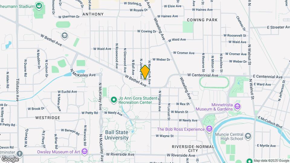 1312 W Bethel Ave Map and Location Details