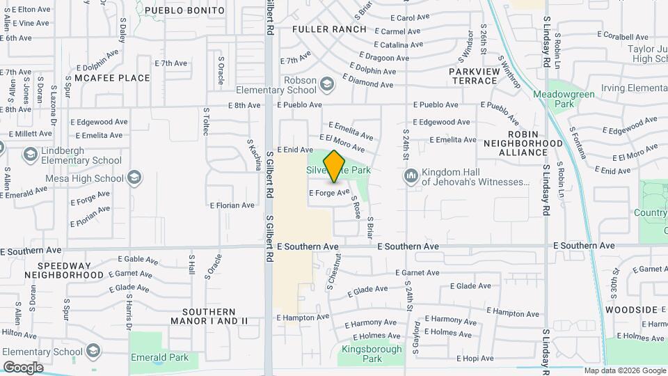 2210 E Forge Ave Map and Location Details